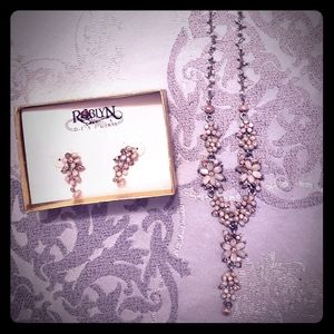 Pearl Seed Necklace and Earrings